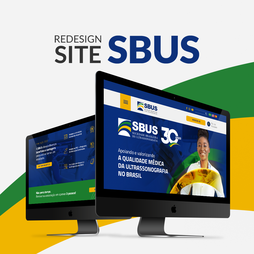 Redesign de site: Sociedade Brasileira de Ultrassonografia (SBUS)